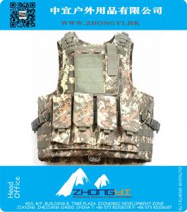 Military Tactical Vest 800D Oxford Multi Function Airsoft Paintball Vest US Army Miltary Security Uniform Outdoor Tactical Vest