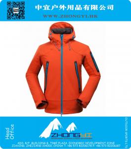 Outdoor Softshell Jacket Men Hiking Jacket Winter Coat Waterproof Windproof Jacket For Hiking Camping Ski