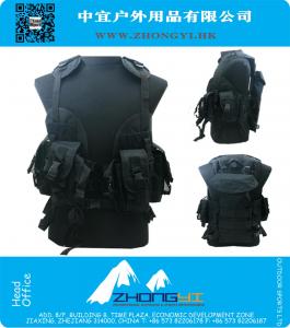 Protective Tactical vest Multifunction military cosplay molle vest for airsoft paintball feild game outdoor